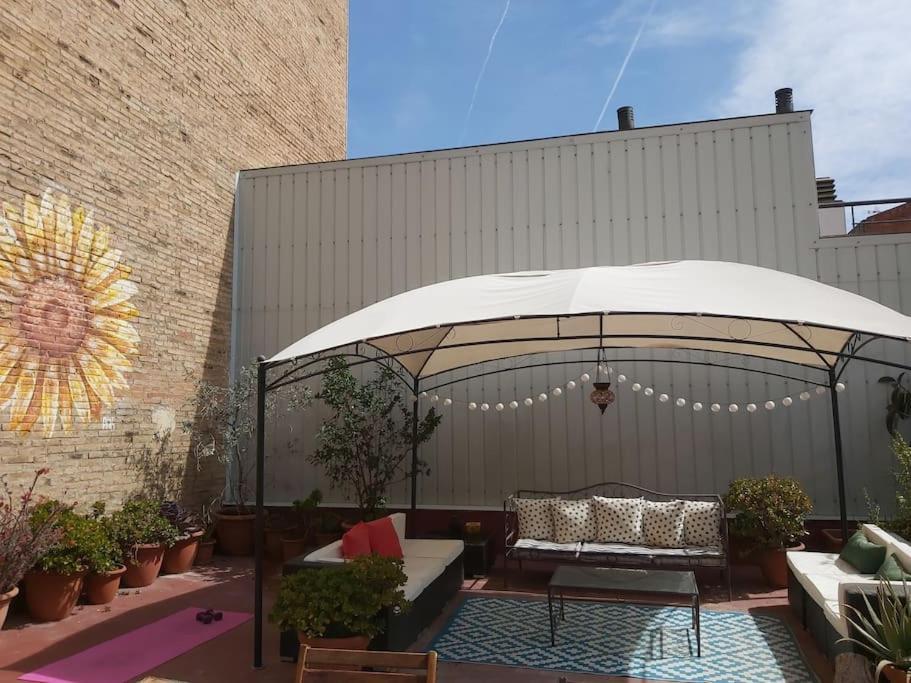 Small Room In Sants With Huge Terrace Барселона Екстер'єр фото
